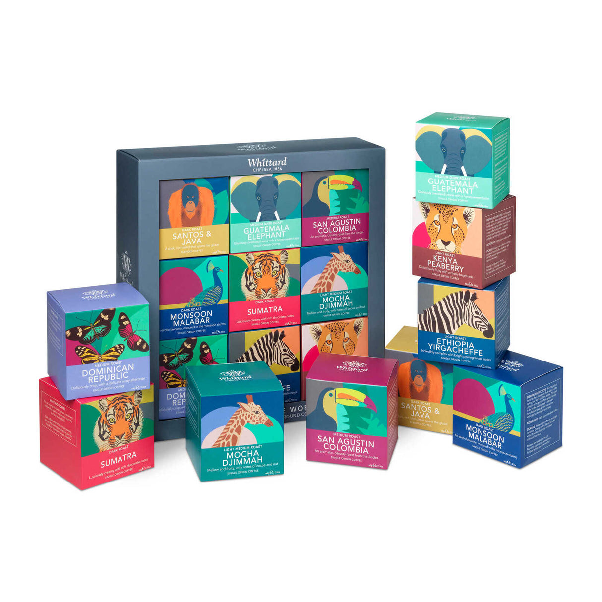 Whittard NW Coffees of the World Gift Set 594g