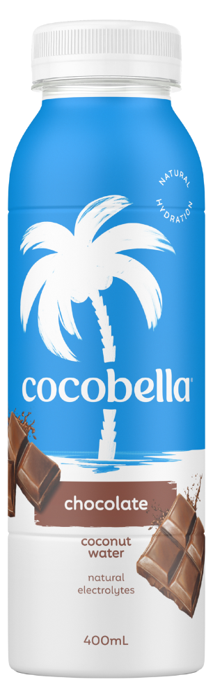 Cocobella Coconut Water Chocolate 400ml available at The Prickly Pineapple