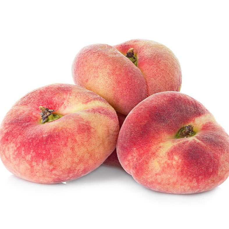 Peaches Donut per kg available at The Prickly Pineapple