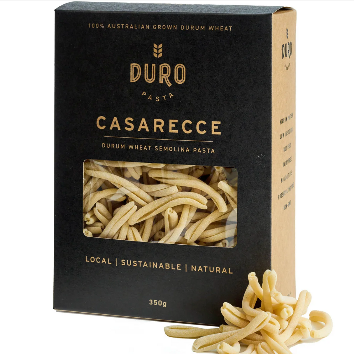 Duro Casarecce Pasta 350g available at The Prickly Pineapple