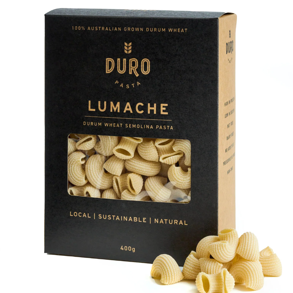 Duro Lumache Pasta 400g available at The Prickly Pineappele
