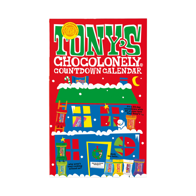Tony's Chocolonely Countdown Calendar 225g