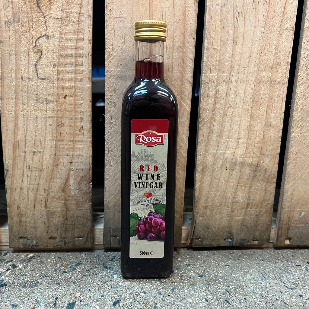 Rosa Red Wine Vinegar 500ml available at The Prickly Pineapple