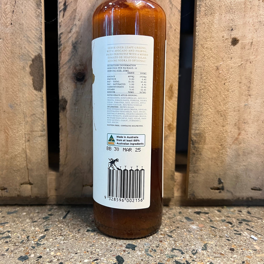 Yarra Valley Gourmet Foods Bloody Mary Salad Splash (GF) 250ml available at The Prickly Pineapple