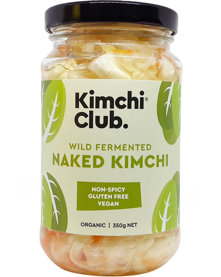 Kimchi Club Organic Naked Kimchi 350g available at The Prickly Pineapple