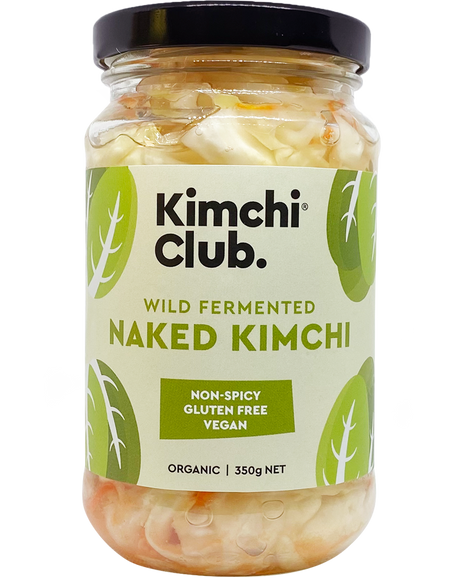 Kimchi Club Organic Naked Kimchi 350g available at The Prickly Pineapple