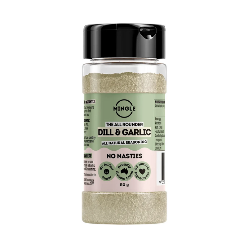 Mingle Dill and Garlic Ranch Seasoning 50g available at The Prickly Pineapple