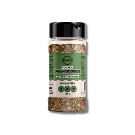 Mingle Green Goddess 40g available at The Prickly Pineapple
