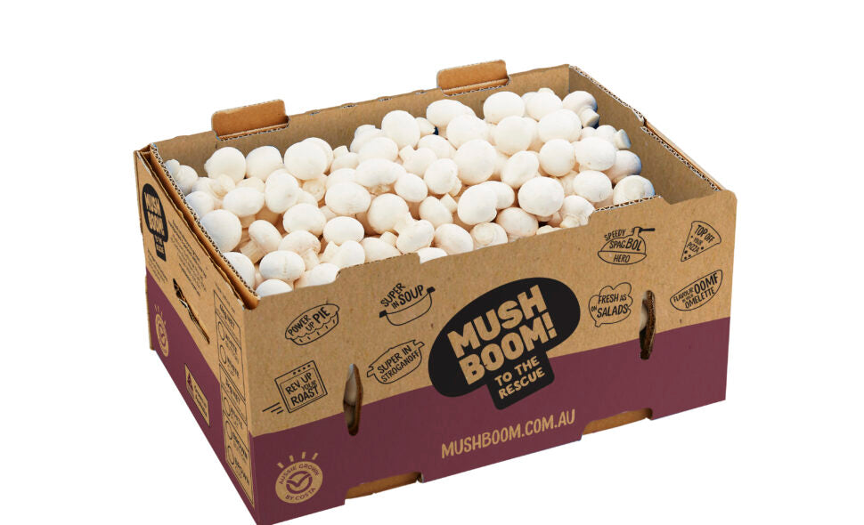 Mushrooms 4kg Button carton