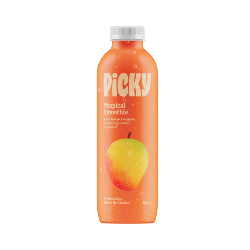 Picky Tropical Smoothie 800ml available at The Prickly Pineapple