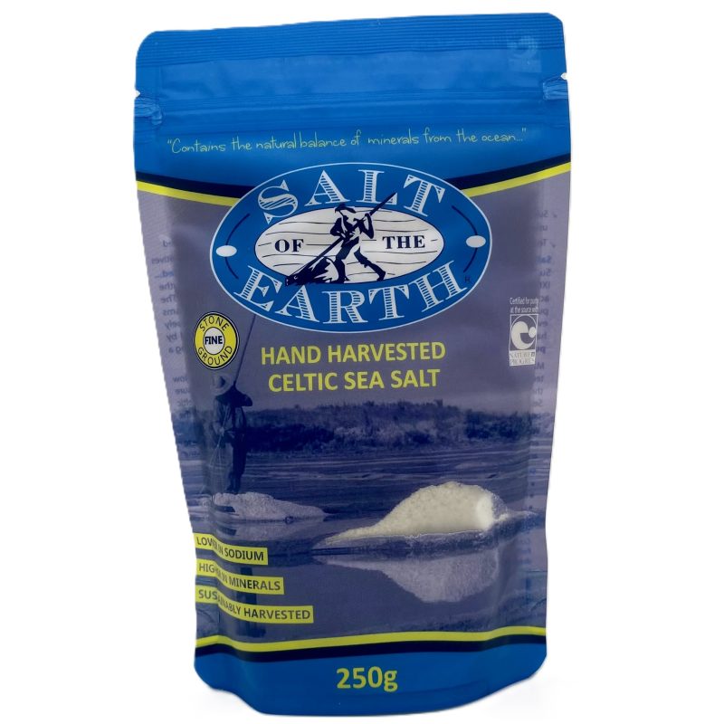 Salt of the Earth Celtic Sea Salt Varieties 250g available at The Prickly Pineapple