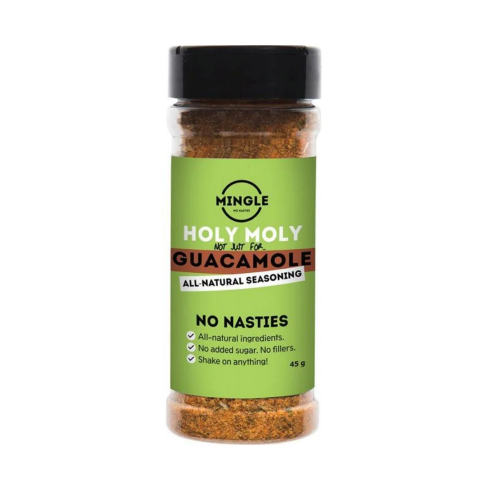 Mingle Holy Moly not just for Guacamole Seasoning 50g available at The Prickly Pineapple.