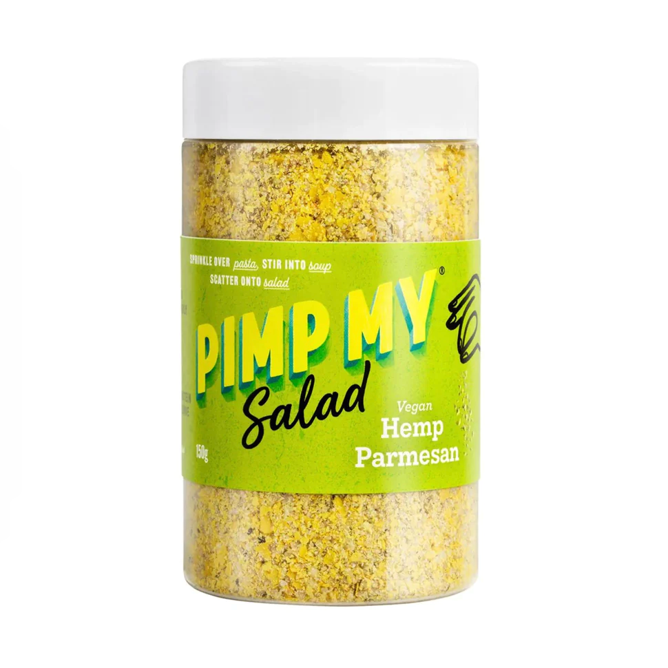 Pimp My Salad Vegan Hemp Parmesan 150g available at The Prickly Pineapple