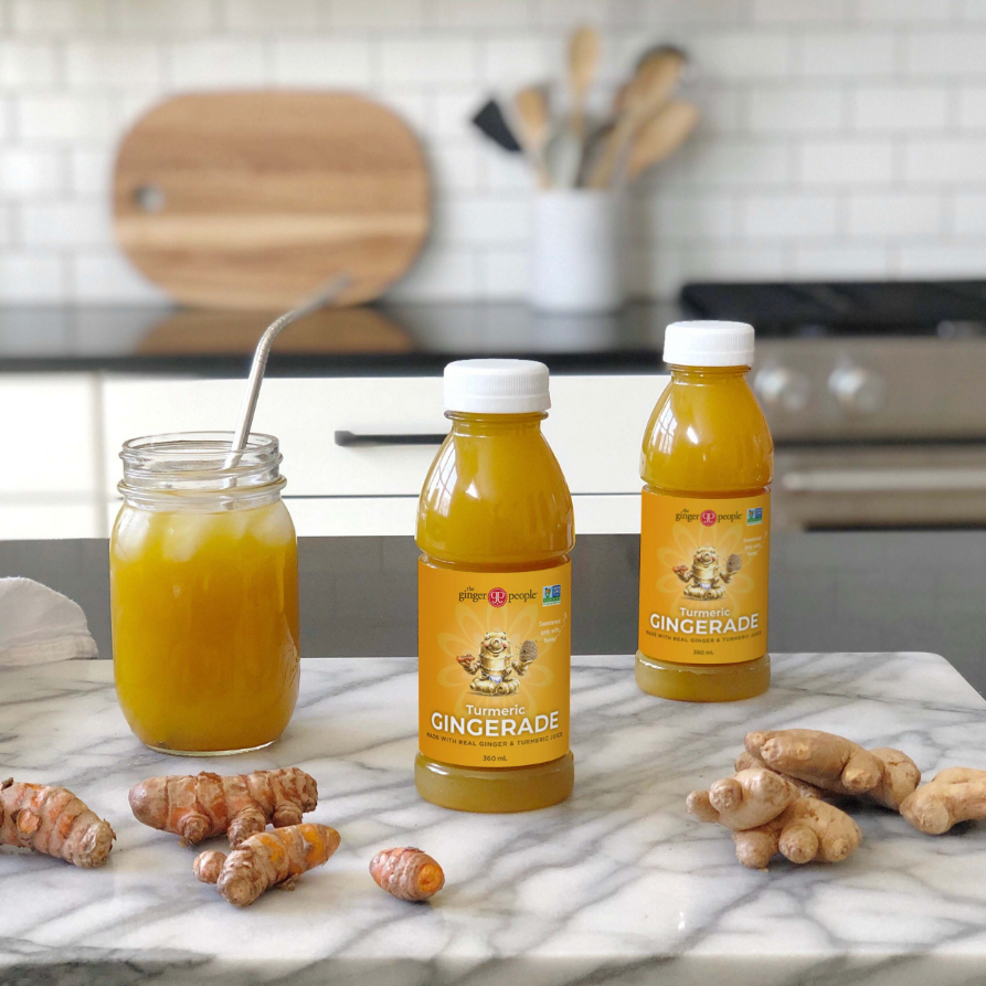 The Ginger People Turmeric Gingerade 360ml available at The Prickly Pineapple