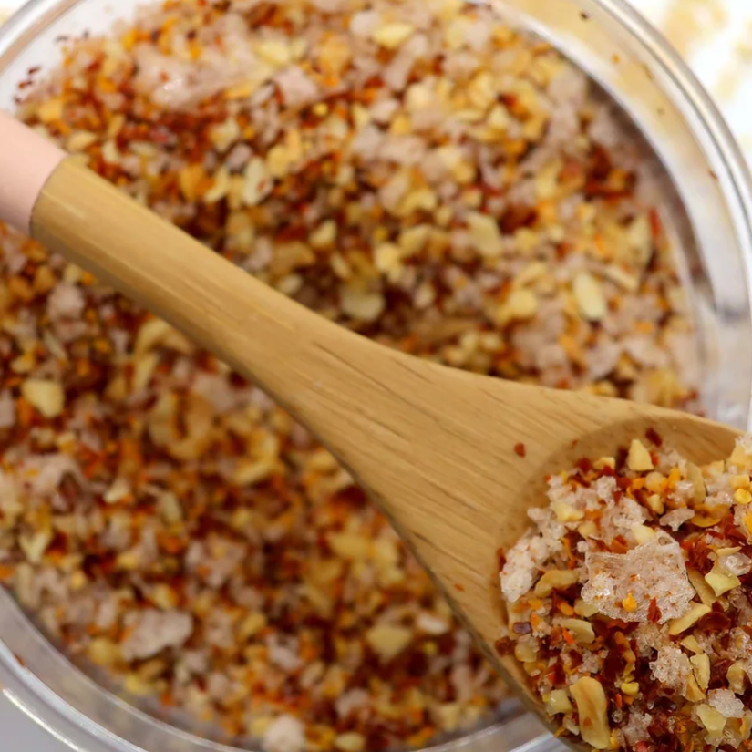 Olsson's Big Chilli & Garlic Salt Rub 130g available at The Prickly Pineapple