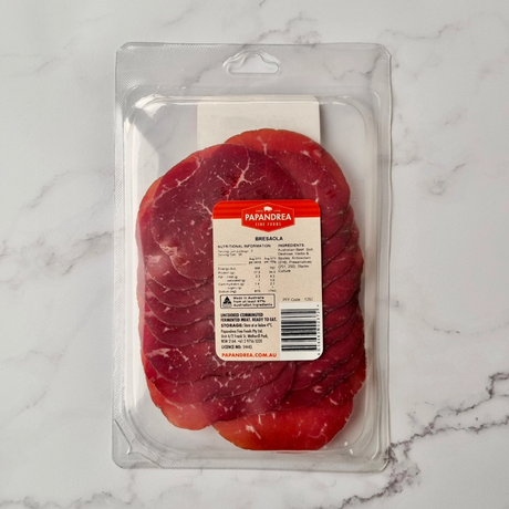 Papandrea Bresaola 100g available at The Prickly Pineappl