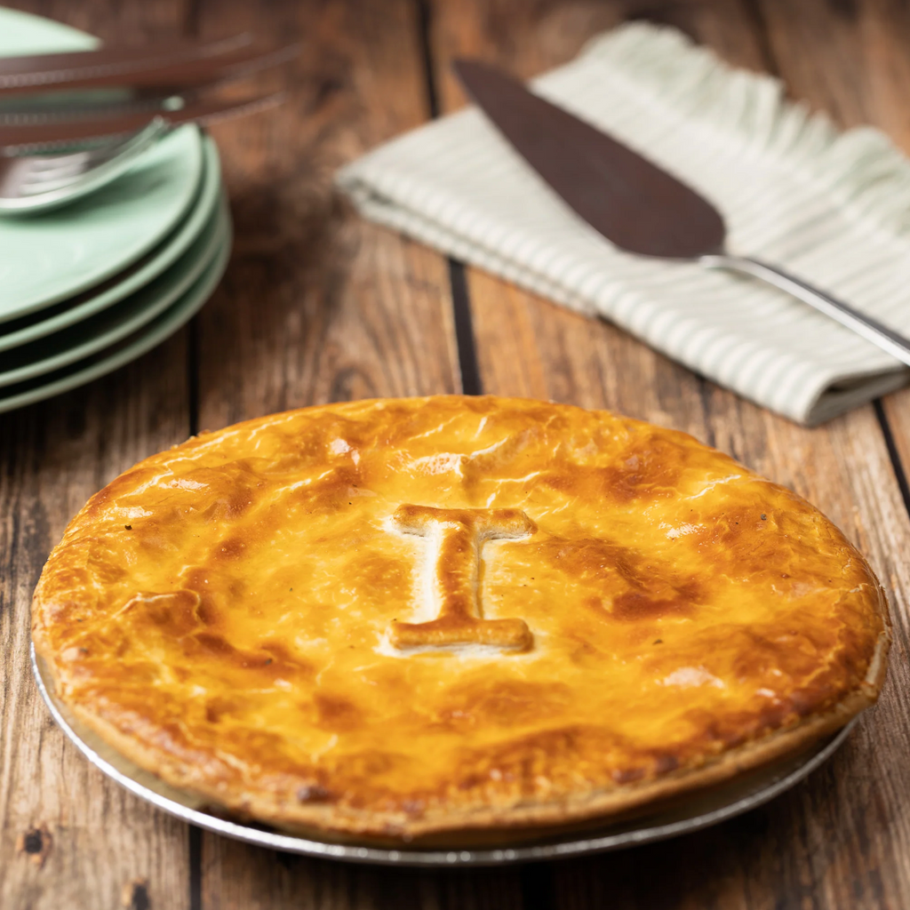 Ivan's Family Aussie Beef Pie 900g available at The Prickly Pineapple