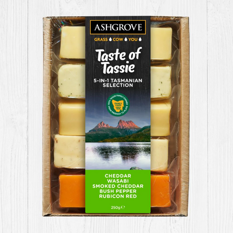 Ashgrove Taste of Tassie Cheese Selection 250g available at The Prickly Pineapple
