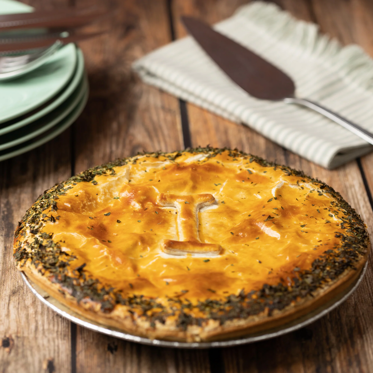 Ivan's Family Chunky Angus Beef Pie 900g available at The Prickly Pineapple