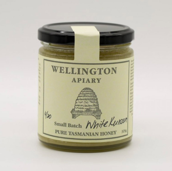 Wellington Apiary Small Batch Stringy Bark Honey 325g available at The Prickly Pineapple