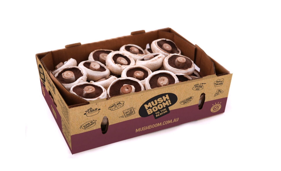 Mushrooms 4kg Flat carton