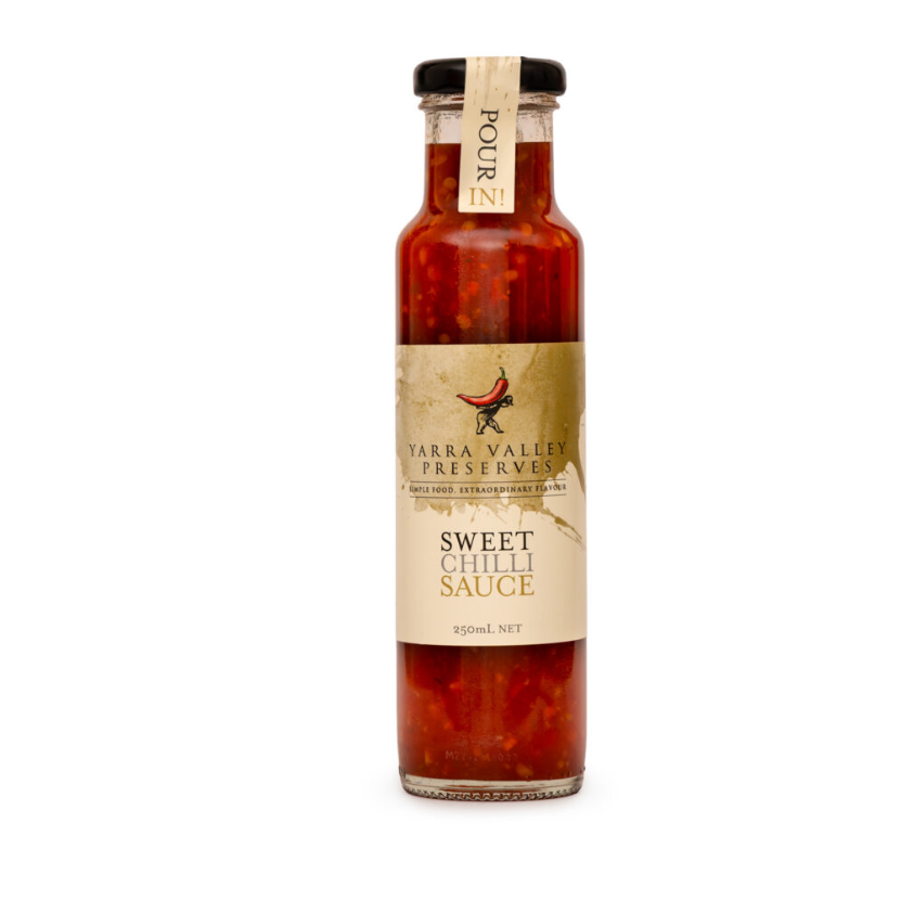 Yarra Valley Gourmet Foods Sweet Chilli Sauce 250ml available at The Prickly Pineapple