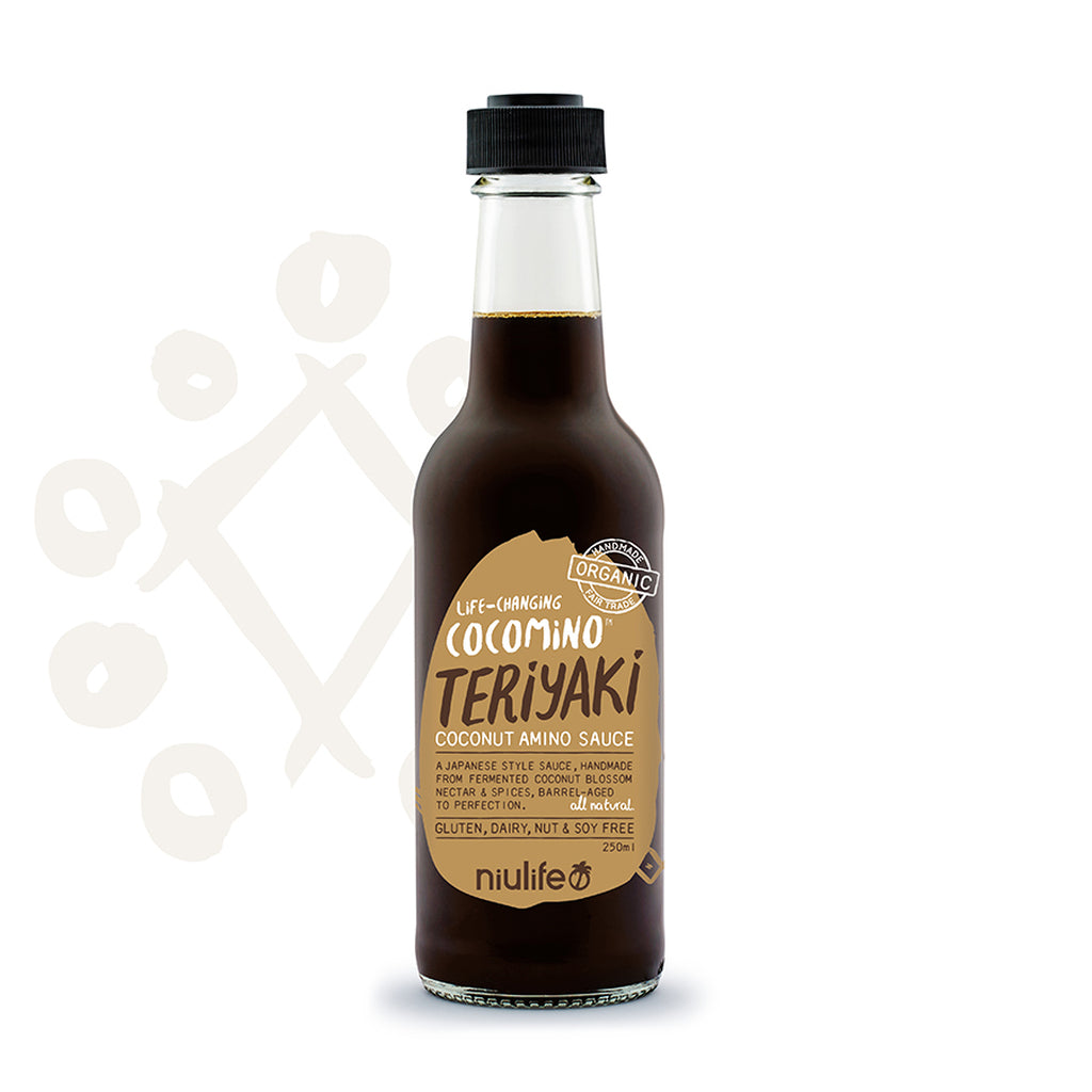 Niulife Cocomino Teriyaki Coconut Amino Sauce 250ml Bottle