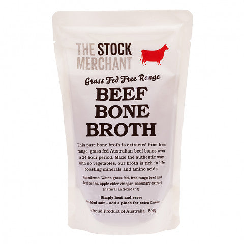 The Stock Merchant - Beef Bone Broth 500g
