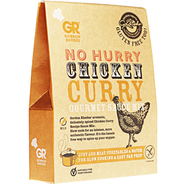 Gordon Rhodes - No Hurry Chicken Curry Gourmet Sauce Mix