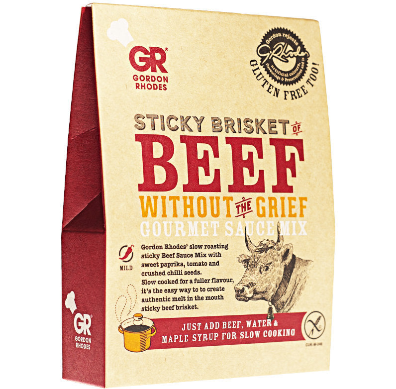 Gordon Rhodes - Sticky Brisket Beef Gourmet Sauce Mix