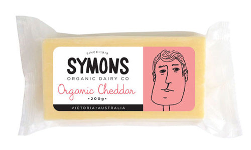 Symons Organic Cheddar 200g