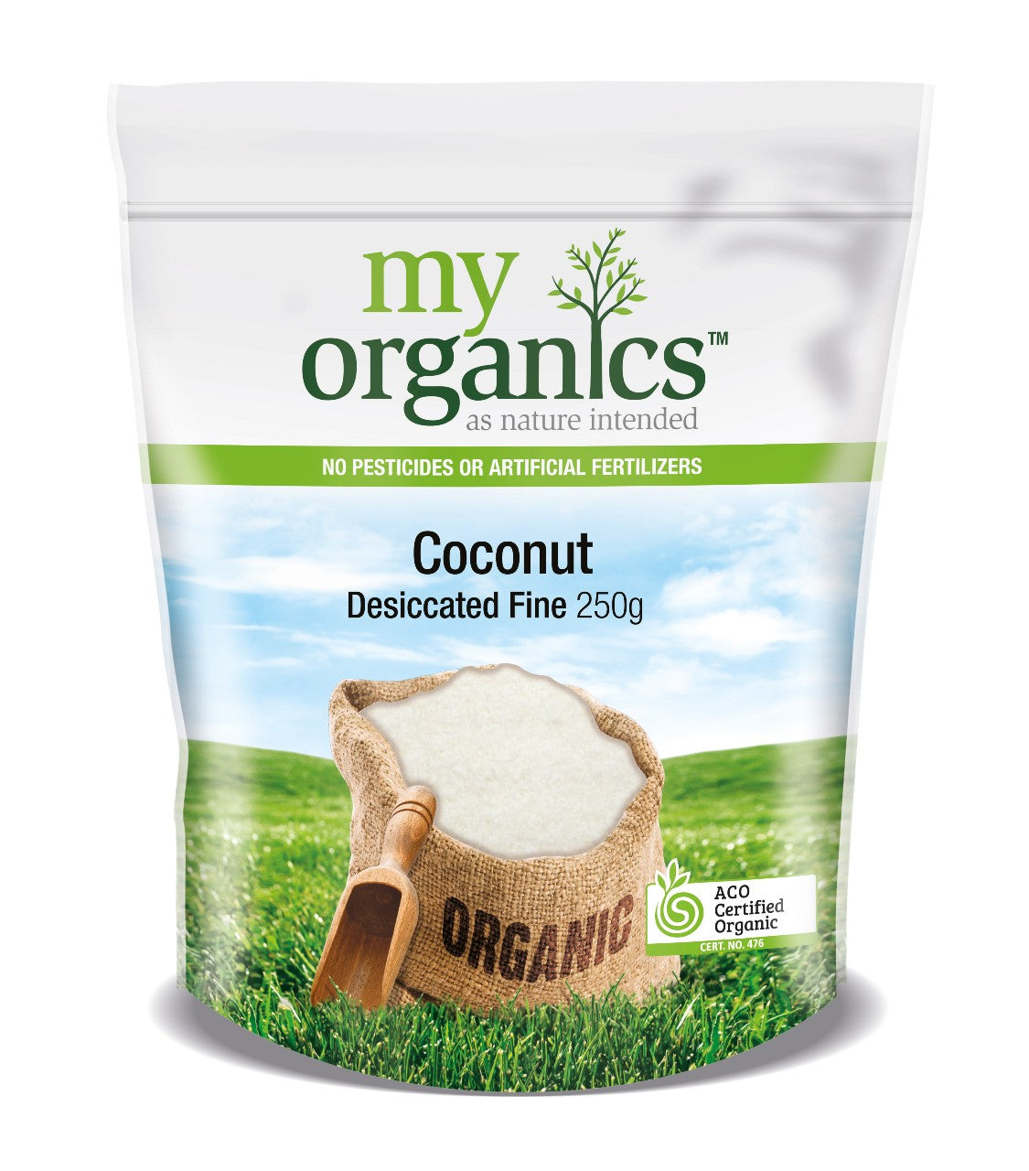 My Organics Desiccated Fine Coconut 250g