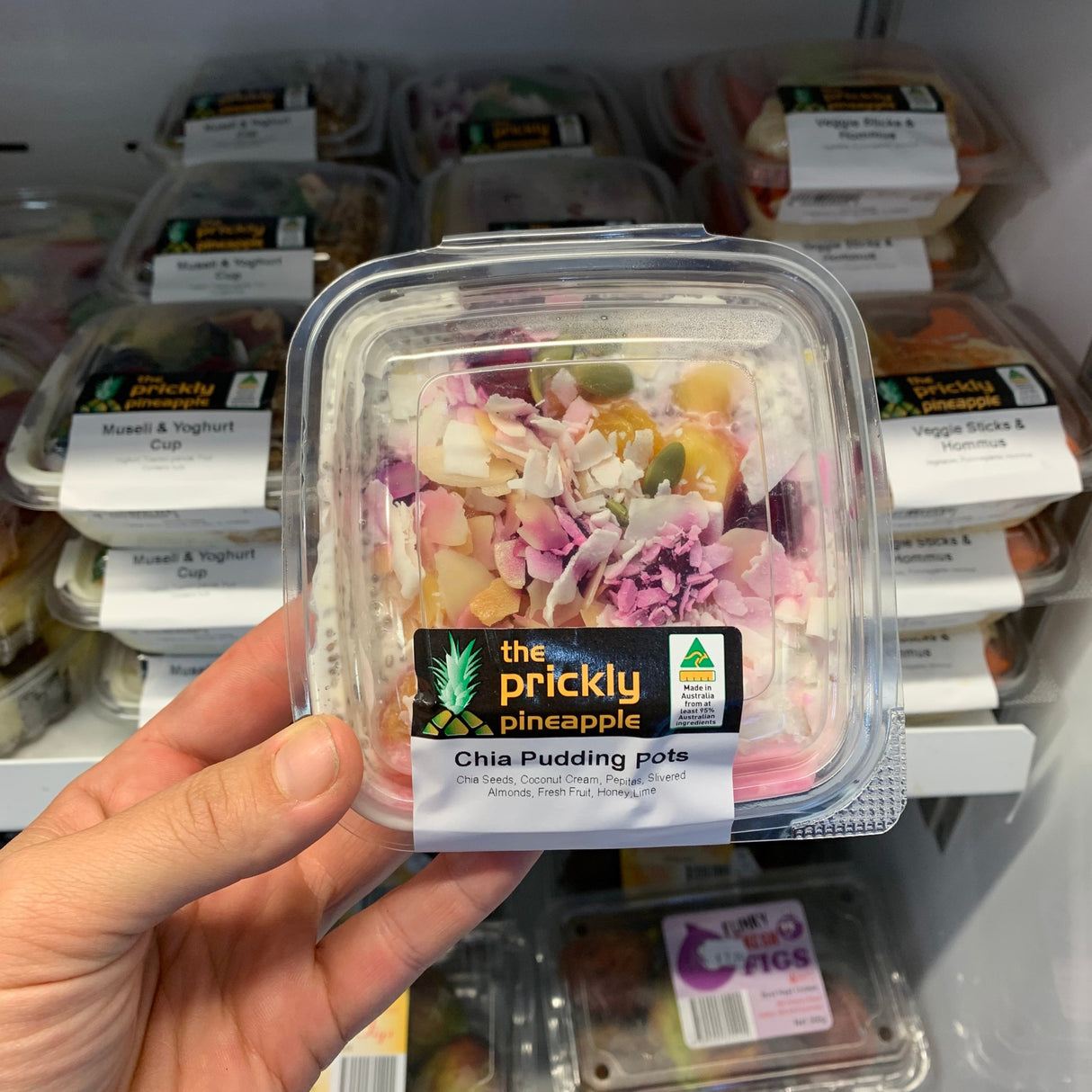 Homemade Chia Pudding Pot available at The Prickly Pineapple