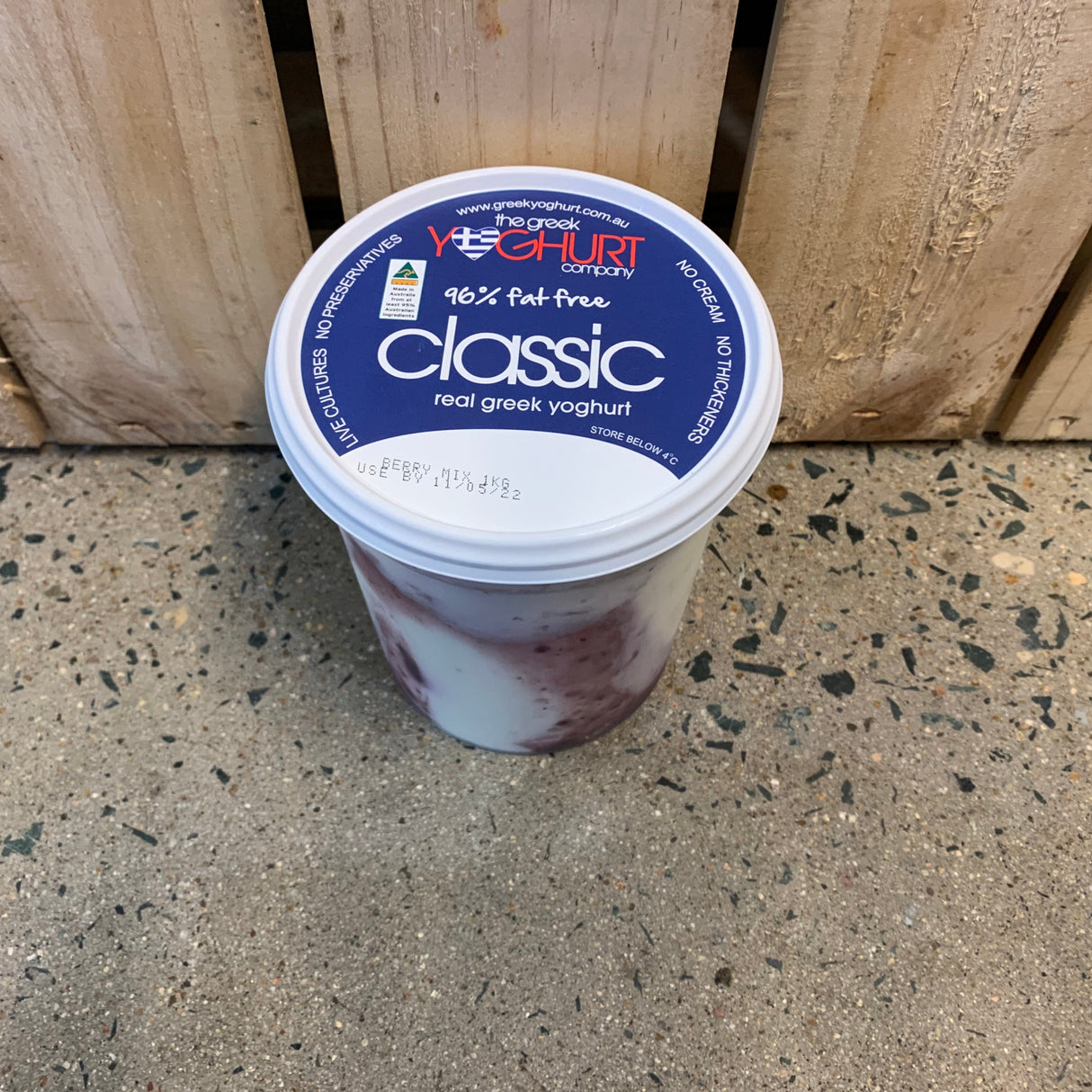 The Greek Yoghurt Company Berry Mix Yoghurt available at The Prickly Pineapple