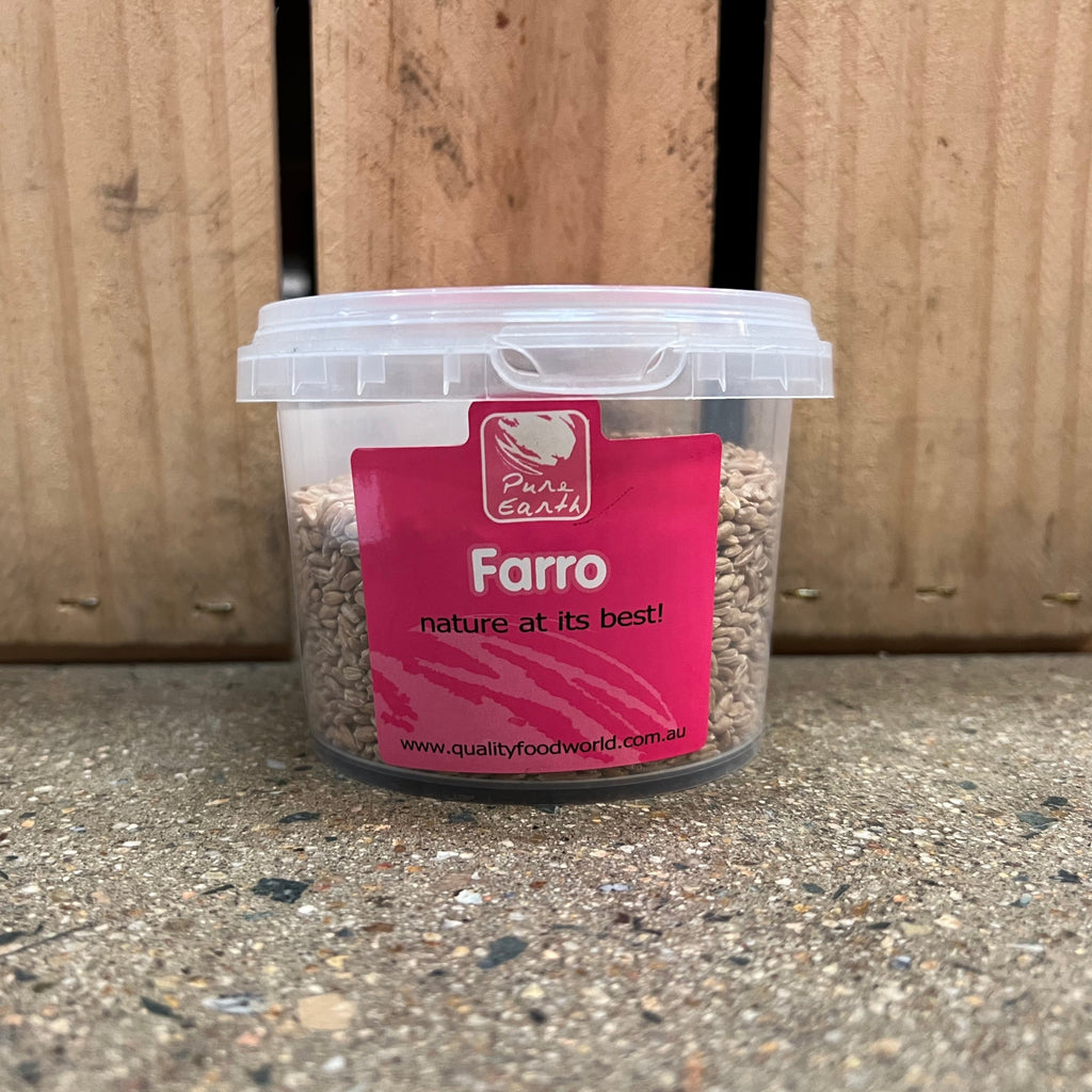 Pure Earth Farro 330g available at The Prickly Pineapple