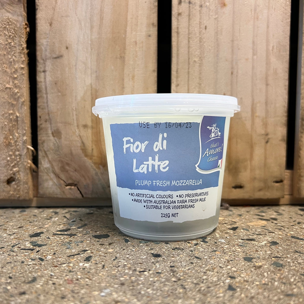 That's Amore Cheese Fior di Latte tub 125g available at The Prickly Pineapple