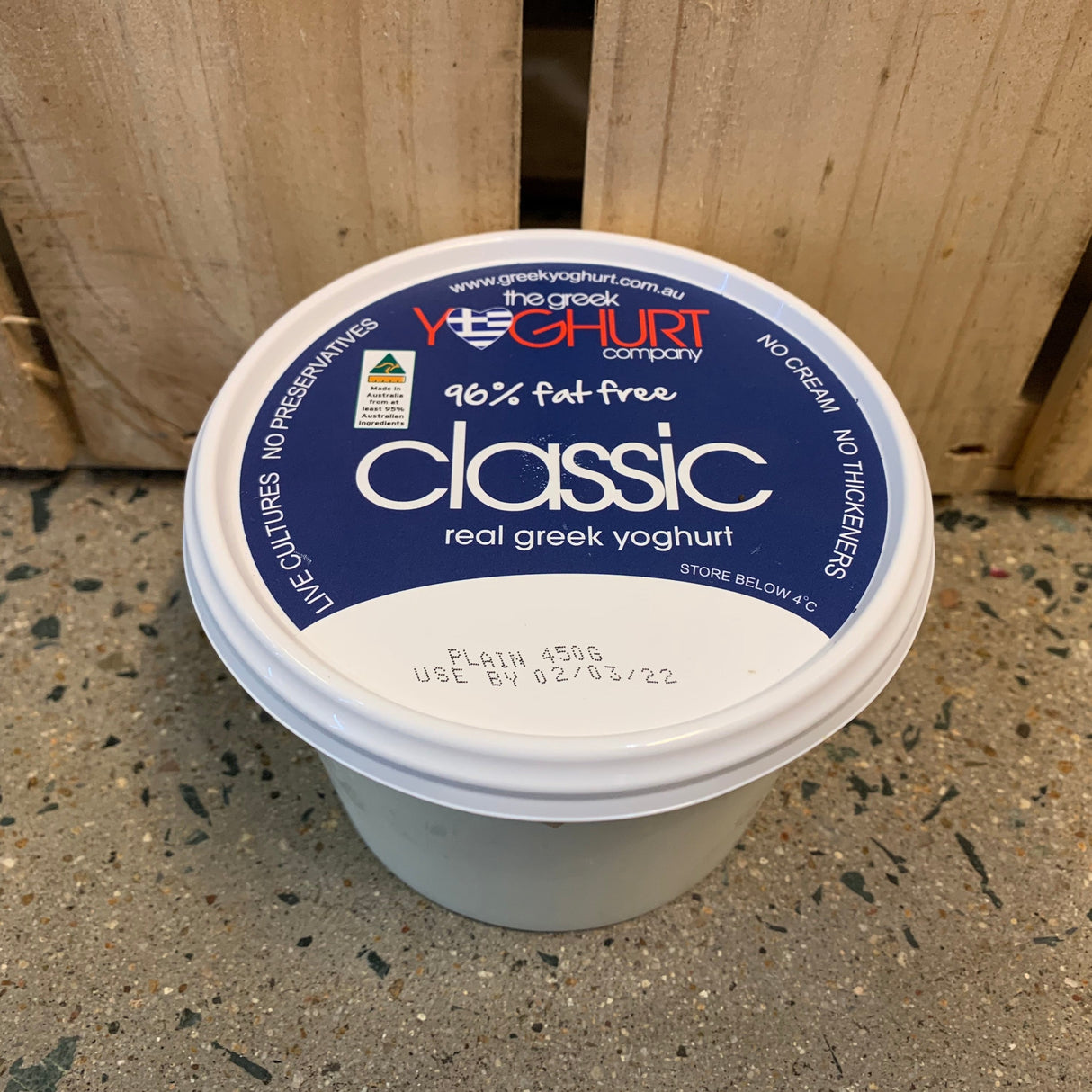 The Greek Yoghurt Company Plain available at The Prickly Pineapple