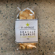 in season seasalt and garlic crisp breads