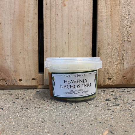 the olive branch heavenly nachos trio dip 250g available at The Prickly Pineapple