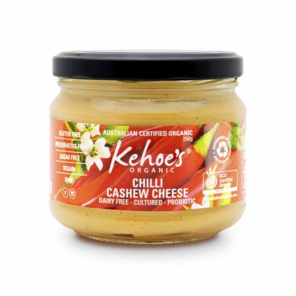 Kehoes Organic Chilli Cashew Cheese 250g