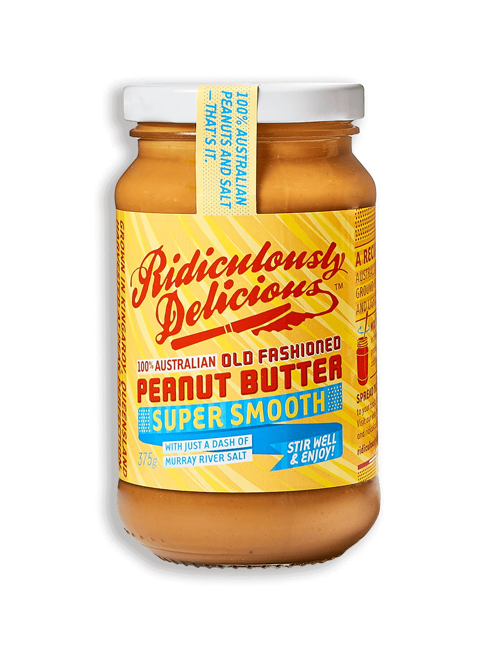 Ridiculously-Delicious-Peanut-Butter-Super-Smooth available at The Prickly Pineapple