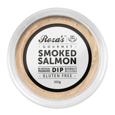 Roza's Gourmet Smoked Salmon dip available at The Prickly Pineapple