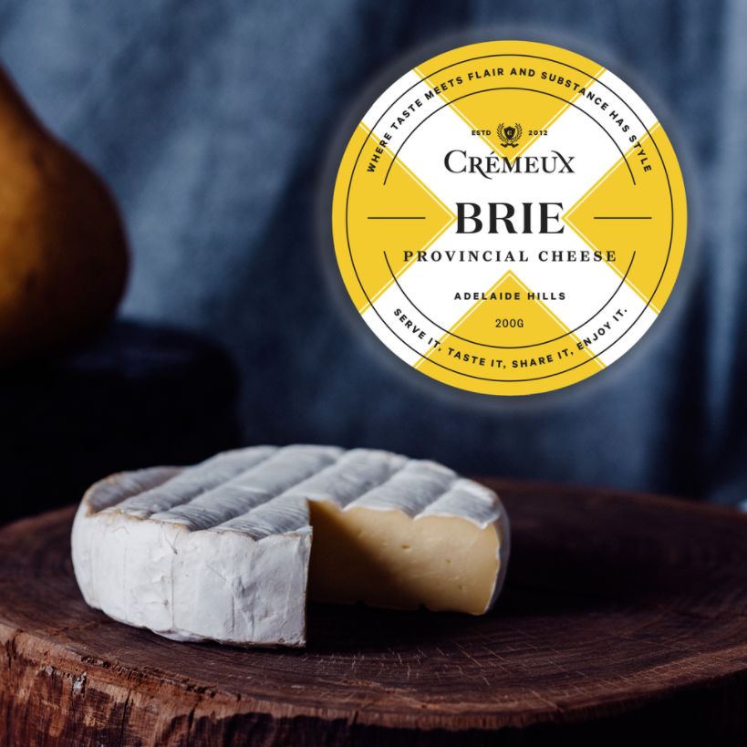 Crémeux Provincial Cheese Brie Adelaide Hills