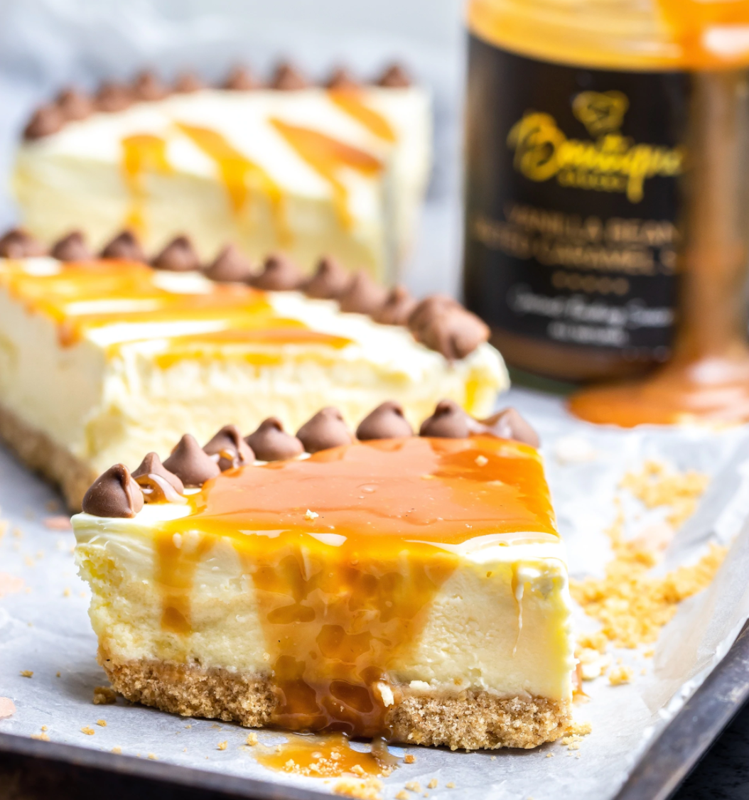 Boutique Sauces Vanilla Bean Salted Caramel Sauce 270ml bottle