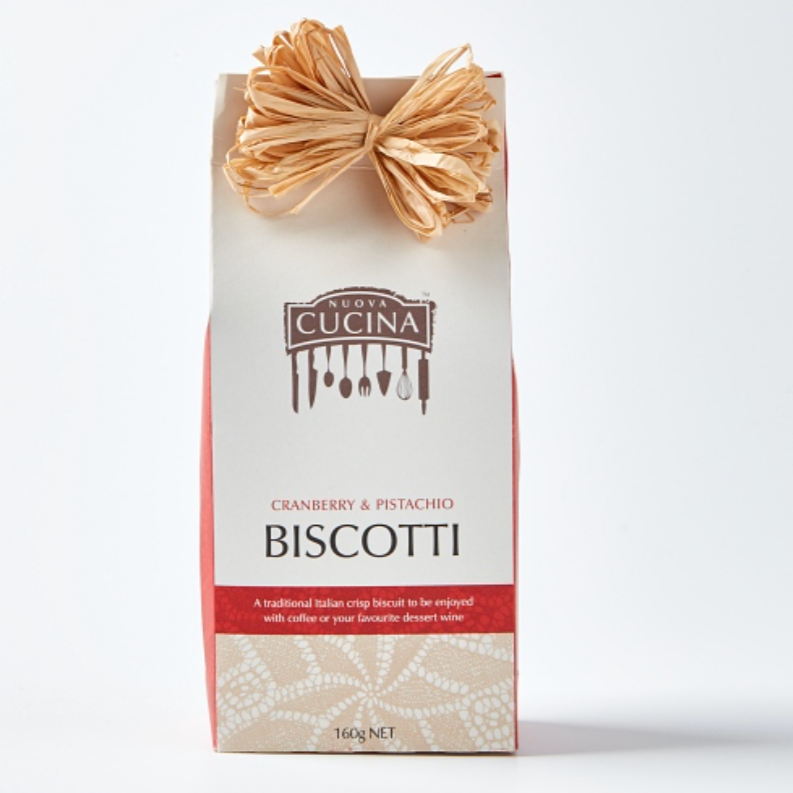 Nuova Cucina Cranberry & Pistachio Biscotti 160g