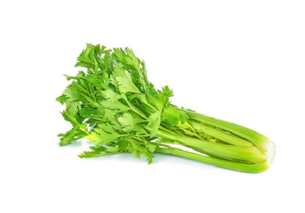 Organic Celery Bunch each available at The Prickly Pineapple