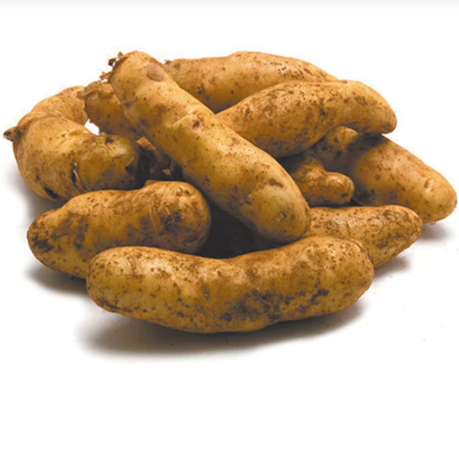 Organic Potato Kipfler 1kg available at The Prickly Pineapple