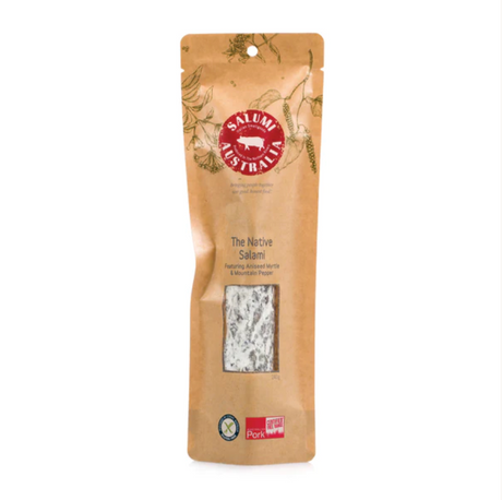 Salumi Australia The Native Salami 240g available at The Prickly Pineapple