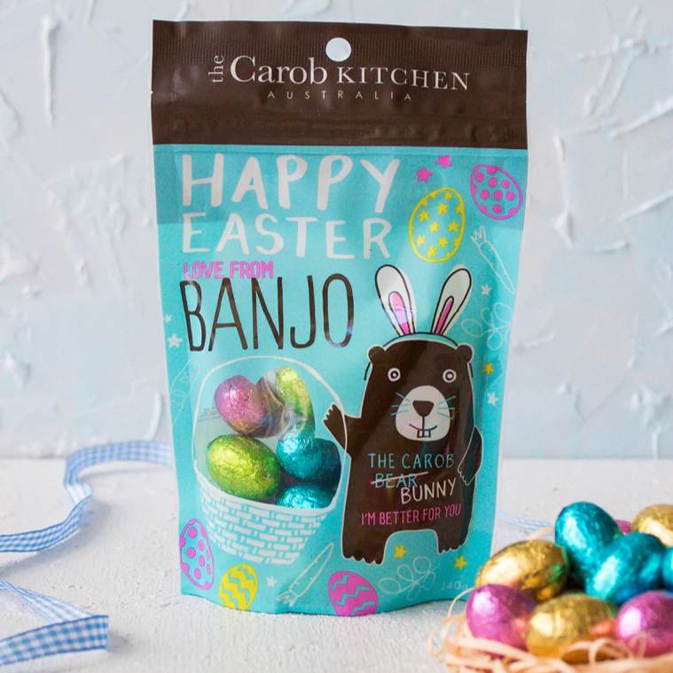 The Carob Kitchen Mini Egg Gift Bag 140g