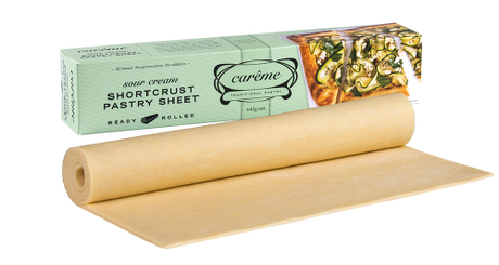 Carême Sour Cream Shortcrust Pastry 445g available at The Prickly Pineapple